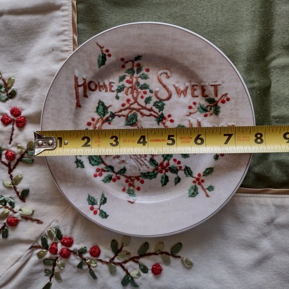 3rd set of 4. Dinnerware "Home Sweet Home" memories. Sold by individual sets. - Picture 8 of 16